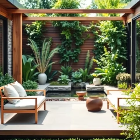 Nowoczesne ogrody inspiracje