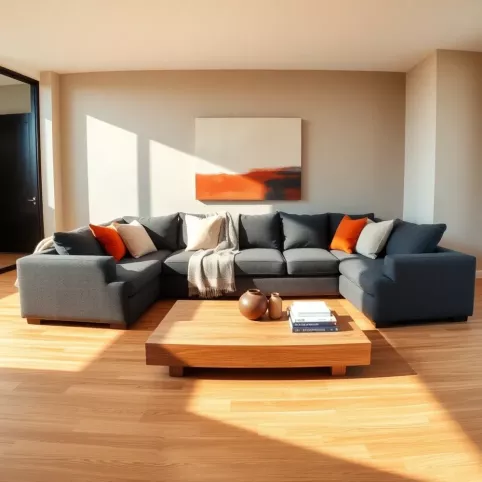 Salon z narożnikiem inspiracje